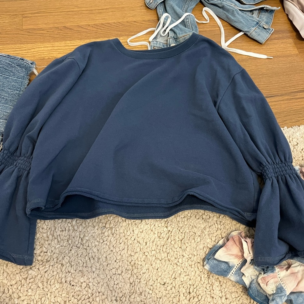 Blue Blouse Tucker and Tate